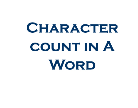character count