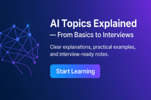 AI Interview Topics with Descriptions & Examples